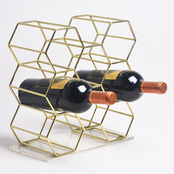 Wholesales 9 Bottle Wine Rack Wine Storage Rack Wine Storage Organizer